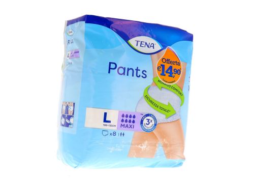 TENA PANTS MAXI L 8PZ