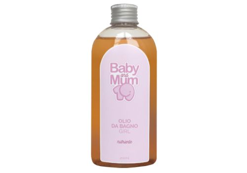 Babyandmum girl olio da bagno nutriente 200ml  
