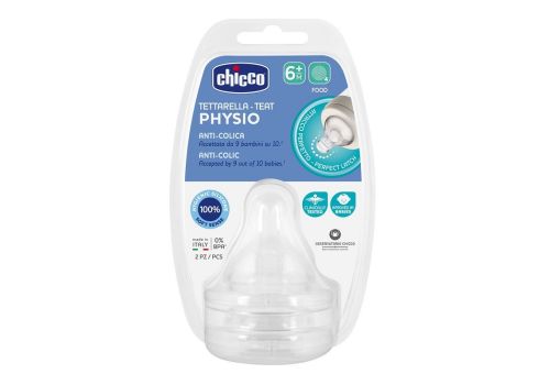 CHICCO TETTARELLA PHYSIO 6M FLUSSO PAPPA 2PZ