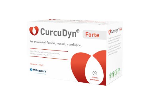 Curcudyn Forte benessere di articolazioni muscoli e cartilagini 90 capsule