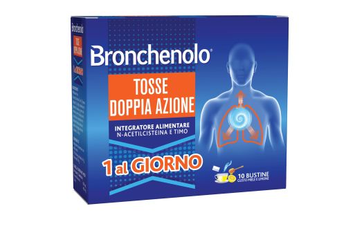 BRONCHENOLO TOSSE DOPPIA AZIONE 10BST