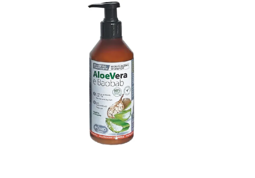 Aloe Vera e Baobab shampoo idratante 250ml