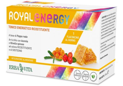 Royal energy tonico energetico ricostituente 10 flaconcini