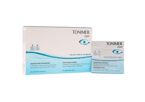 TONIMER EYES SALVIETTINE OFTALMICHE 16PZ