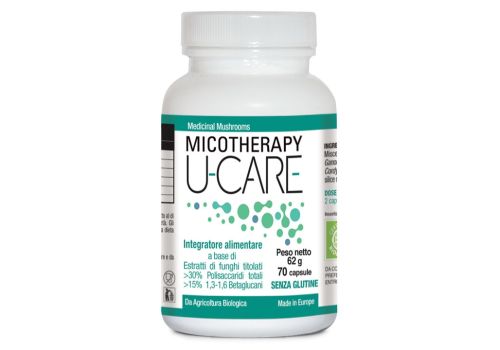 Micotherapy U-Care integratore per le difese dell'organismo 70 capsule