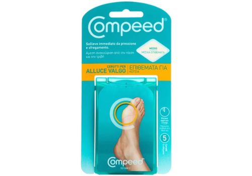 Compeed cerotto protettivo per alluce valgo 5 pezzi