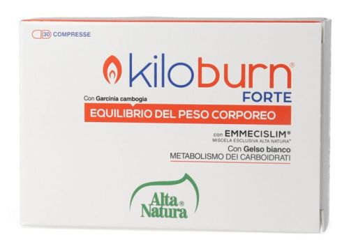 Kiloburn Forte integratore per il controllo del peso 30 compresse