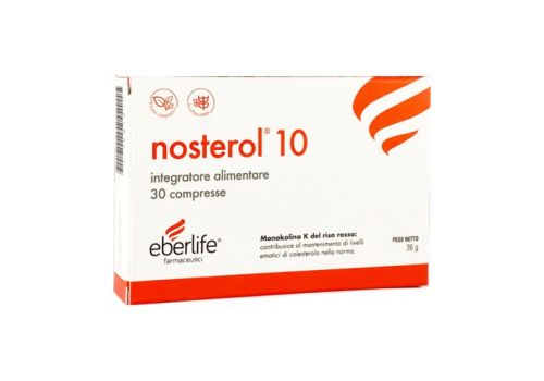 Nosterol 10 integratore per il controllo del colesterolo 30 compresse