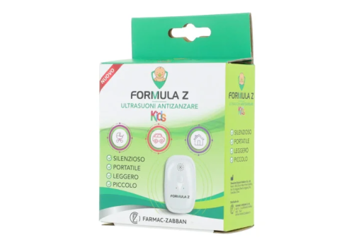 Formula Z ultrasuoni antizanzare per bambini silenzioso e portatile