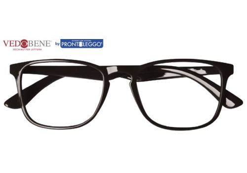 VEDOBENE OCCHIALI PER LETTURA BIG NERO +3.50
