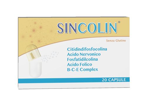 Sincolin integratore per la funzione cerebrale 20 capsule