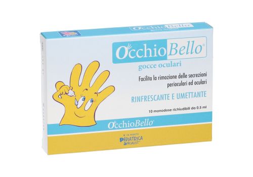 Occhiobello gocce oculari idratanti e lubrificanti 10 flaconcini monodose