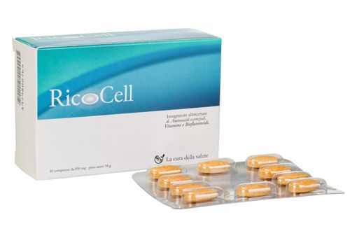 Ricocell integratore a base di aminoacidi 40 compresse
