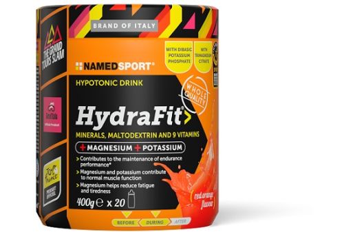 Hydrafit integratore di sali minerali con maltodesrtine e vitamine polvere 400 grammi