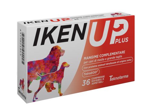 Iken Up Plus mangime complementare a base di aminoacidi per cani di taglia media e grande 36 compresse