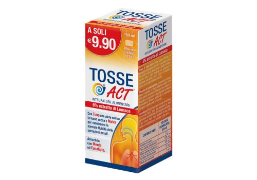 Tosse Act integratore per la tosse grassa sciroppo 150ml