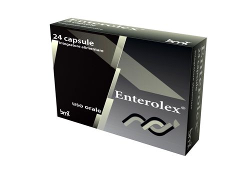 Enterolex integratore di fermenti lattici con vitamine 24 capsule