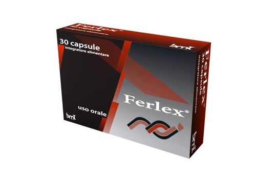 Ferlex integratore a base di ferro 30 capsule