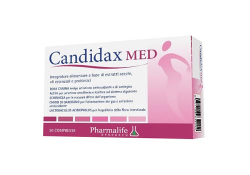 Candidax Med integratore per il benessere intestinale 30 compresse