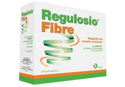 Regulosio Fibre integratore per la regolarità del transito intestinale 20 bustine