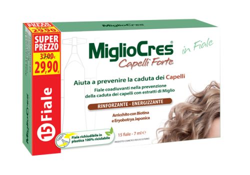 MIGLIOCRES FORTE CAPELLI RINFORZANTE ENERGIZZANTE 15 FIALE