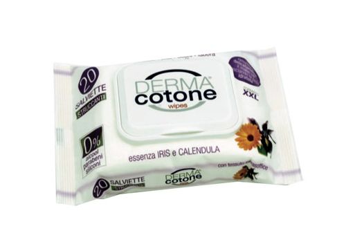Dermacotone salviette struccanti per viso occhi e labbra 20 pezzi