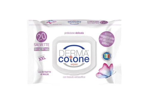 Dermacotone salviettine detergenti per igiene intima 20 pezzi