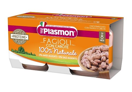 PLASMON OMOG FAGIOLI BORL2X80G