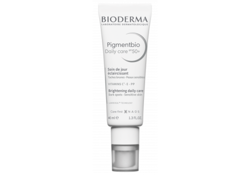 Pigmentbio daily care spf50+ crema giorno antimacchie per la pelle del viso 40ml
