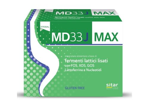 Md33 J Max integratore per il benessere intestinale 21 bustine