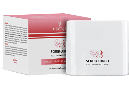 Thotale rosa canina e melograno trattamento esfoliante per il corpo 200ml