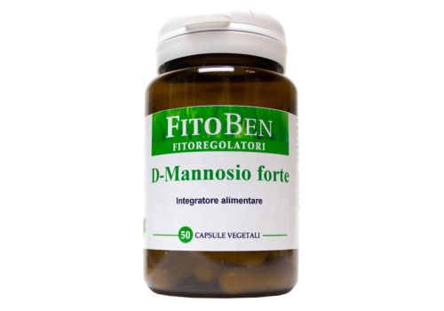 D-Mannosio Forte integratore per il benessere delle vie urinarie 50 capsule