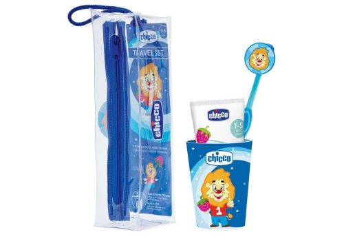 Chicco 36m+ set per igiene orale azzurro