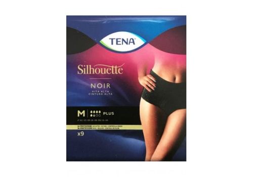 TENA SILHOUETTE NOIR M V/A 9PZ