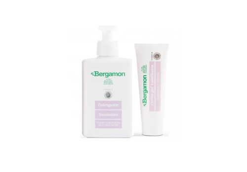 Bergamon detergente secchezza 300ml + crema gel lubrificante 50ml