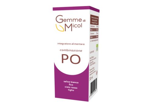 Gemme di Micol PO integratore con estratti di salice bianco fico cisto rosso e tiglio gocce orali 30ml