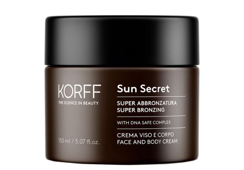 KORFF SUN SECRET CREMA VISO E CORPO SUPER ABBRONZANTE 150ML