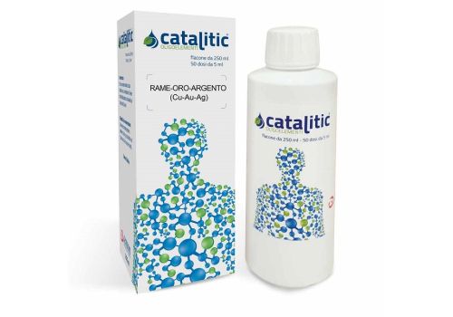 Catalitic oligoelementi rame oro argento cu-au-ag soluzione orale 250ml