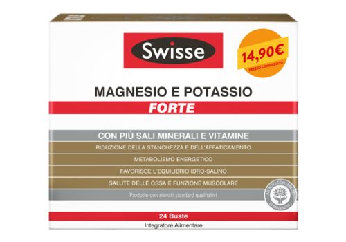 SWISSE MAGNESIO E POTASSIO FORTE 24 BUSTE