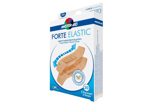 Master-Aid Forte Elastic cerotti resistenti elastici in due formati 20 pezzi