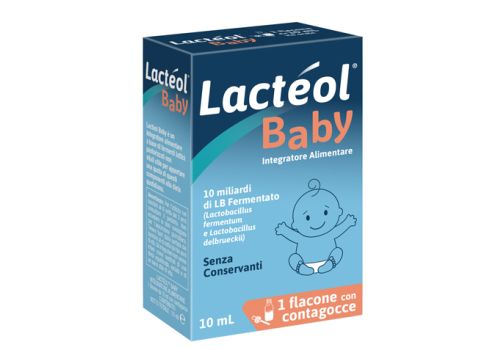 Lacteol Baby integratore a base di fermenti lattici gocce orali 10ml