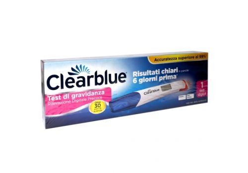 CLEARBLUE TEST DI GRAVIDANZA DIGITALE PRECOCE 1PZ