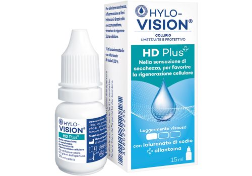 Hylo-vision HD plus collirio umettante e protettivo 15ml