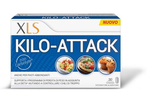 XLS Kilo-Attack aiuta a controllare i chili di troppo 30 compresse