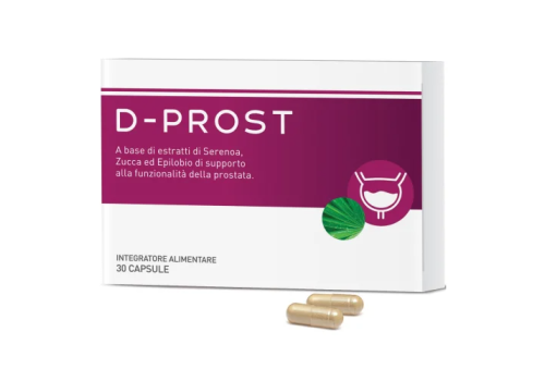 D-Prost integratore per la funzione prostatica 30 capsule