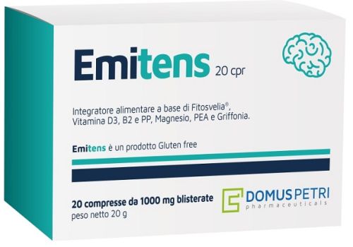 Emitens integratore per il benessere fisico e mentale 20 compresse