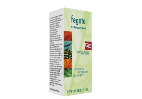 Fegato Schisandra Preparato 9 estratto integrale sinergico gocce orali 60ml