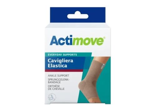 ACTIMOVE CAVIGLIERA ELASTICA EVERYDAY SUPPORTS BEIGE TG.L