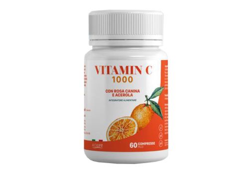 Vitamin C 1000 integratore per il sistema immunitario e la pelle 60 compresse