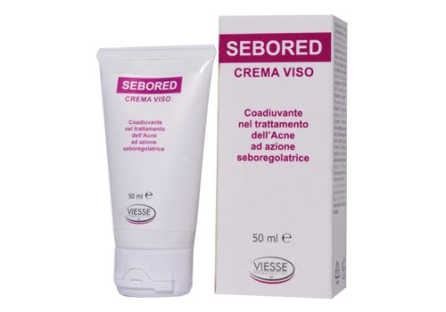 Sebored crema viso coadiuvante nel trattamento dell'acne ad azione seboregolatrice 50ml